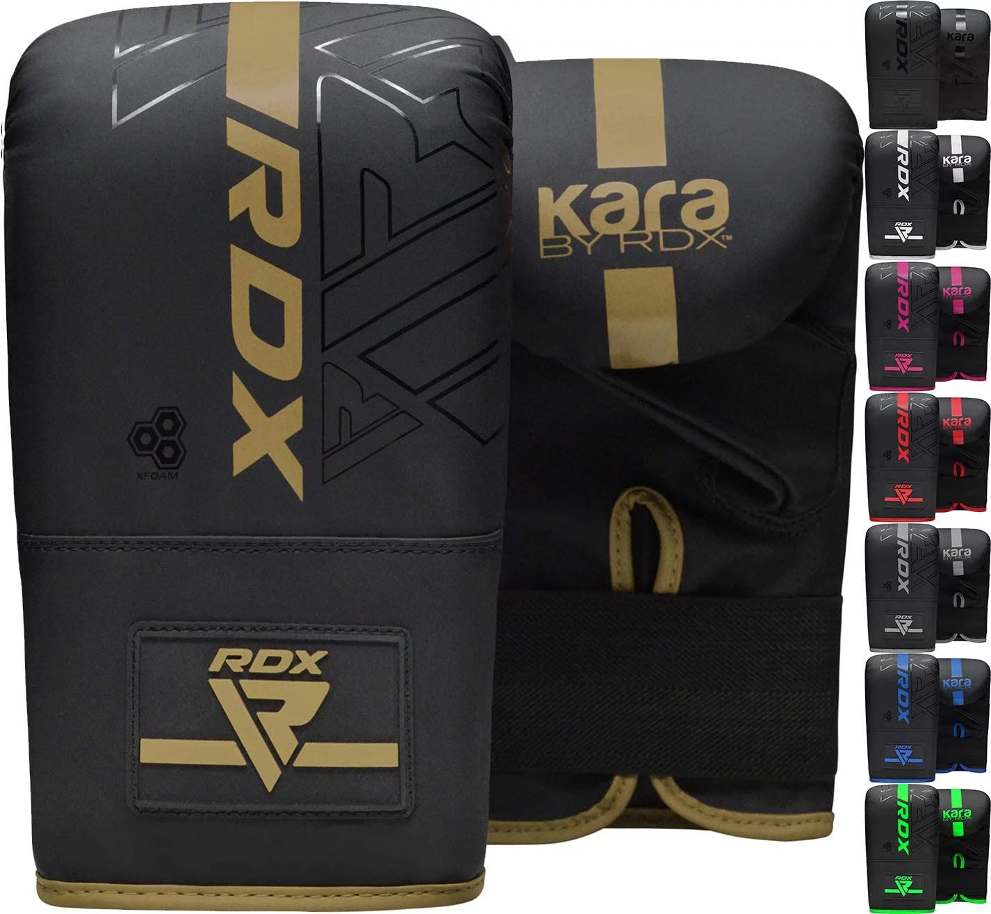 RDX F6 Boxing Bag Mitts GOLDEN