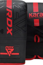 Rdx Boxing Bag Mitts F6 Matte Red