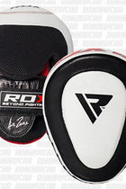 RDX Leather Focus Pads Gel Black-White