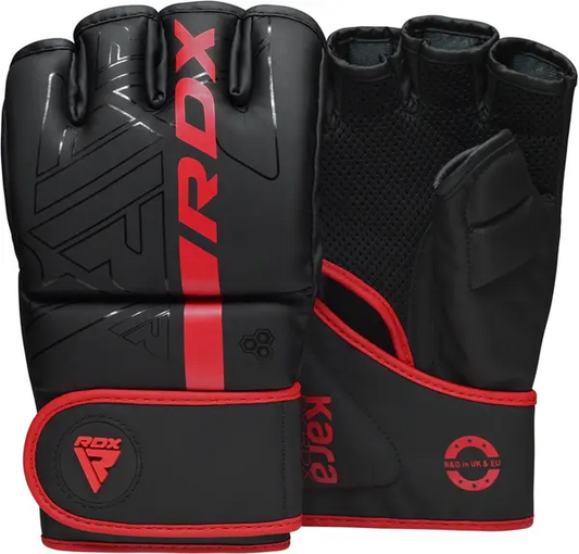 Grappling Gloves F6 Matte Red-