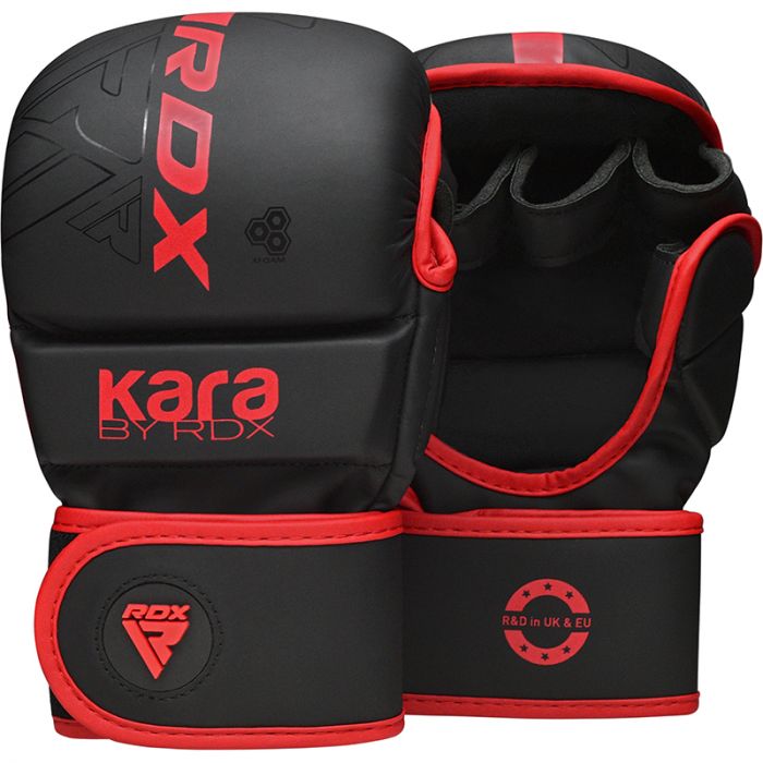 RDX F6 KARA MMA SPARRING GLOVES RED