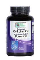 GREEN PASTURE FERMENTED COD LIVER OIL AND CONCENTRATED BUTTER OIL | 120 CAPSULES