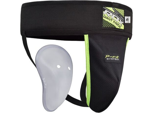 Groin Guard Supporter Black Plus-S