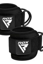 RDX A4 Gym Ankle Pro Black Pair