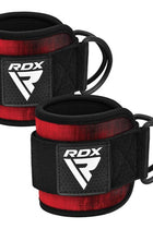 RDX A4 Gym Ankle Pro Red Pair