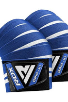 Gym Knee Wraps K4 Blue Plus