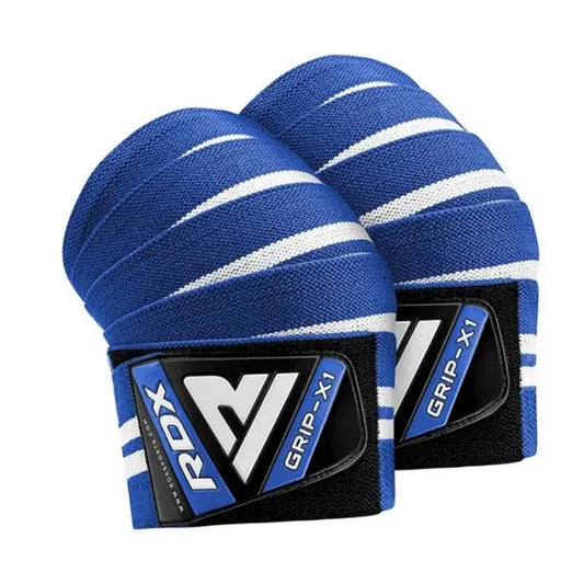 Gym Knee Wraps K4 Blue Plus