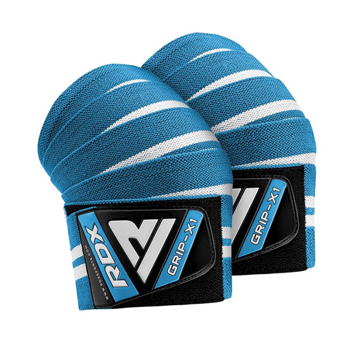 GYM KNEE WRAPS K4 SKY BLUE