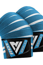 GYM KNEE WRAPS K4 SKY BLUE