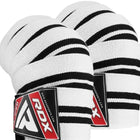 Gym Knee Wraps White/Black Plus