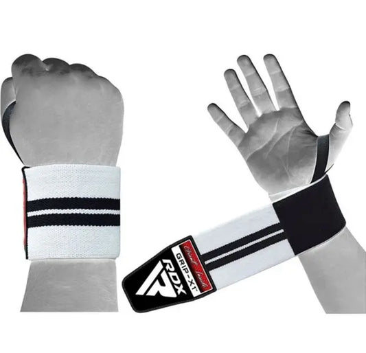 Gym Wrist Wrap Black/White Plus