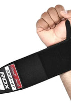 Gym Wrist Wraps W3 Full Black