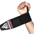 Gym Wrist Wraps W3 Full Black