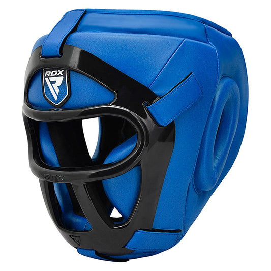 RDX Sports Head Guard Hgx T1 Grill BLUE