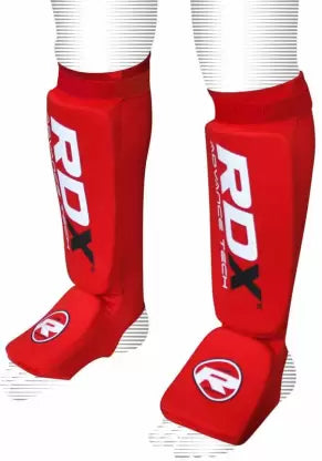 RDX sports HOSIERY SHIN INSTEP FOAM RED