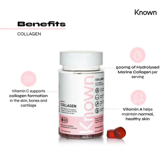 Known Nutrition Marine Collagen | 60 Gummies