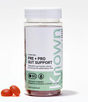 Known Nutrition Pre+Pro Gut Support | 60 Gummies