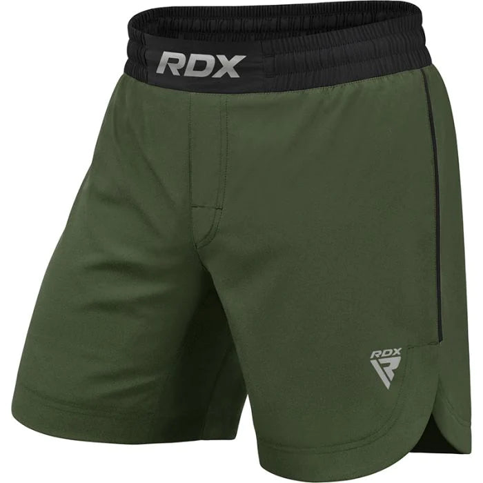 RDX T15 MMA Shorts - Army Green