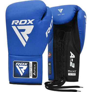 RDX APEX Competition/Fight Lace Up Boxing Gloves