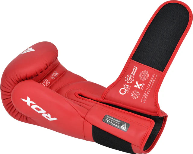 RDX Amateur Competition Boxing Gloves AS1 Red