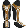 RDX Shin Instep Aura Plus T-17 Golden