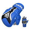 RDX Grappling Gloves Shooter Aura Plus T-17 Blue