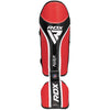 RDX Shin Instep Aura Plus T-17 Red