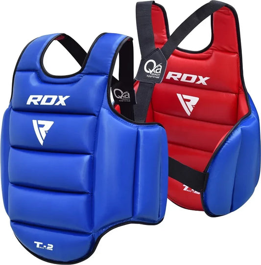 RDX SEMI CONTACT CHEST GUARD SCC-T2 RED/BLUE