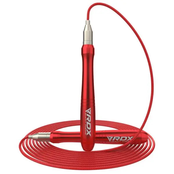 Skipping Rope Aluminium Handle W2 Red-10.3Ft (15572) + Wire