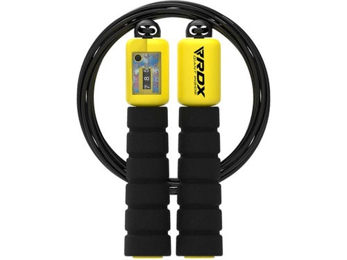 Rdx Skipping Rope Kids Plastic Abs Black-10Ft (15718)