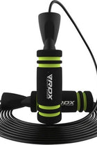 Rdx Skipping Rope With Weight X2 Green-10.3Ft (15749)