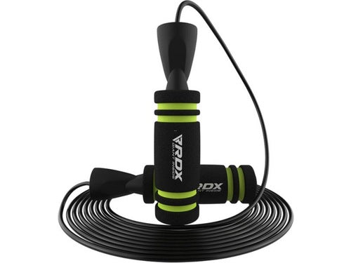 Rdx Skipping Rope With Weight X2 Green-10.3Ft (15749)