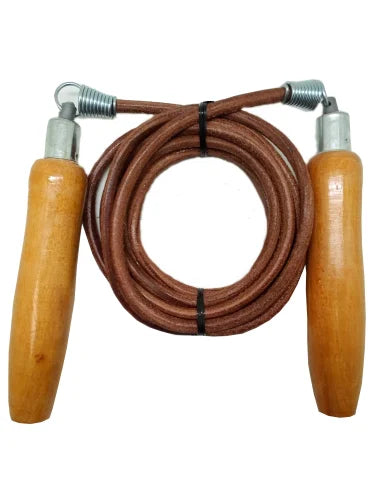 SKIPPING ROPE WOODEDN BROWN-10.3FT (15800)