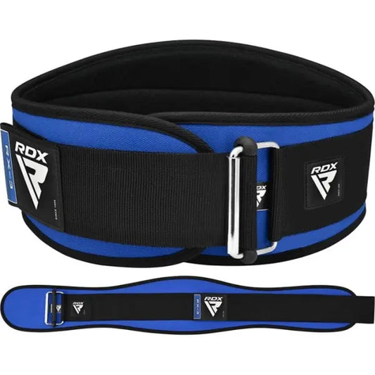 Weight Lifting Belt Eva Curve Rx3 Blue-L