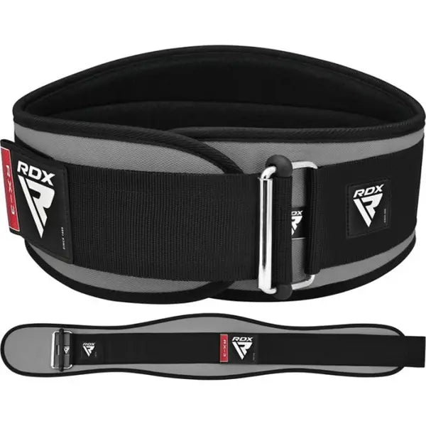 Weight Lifting Belt Eva Curve Rx3 Gray-XL