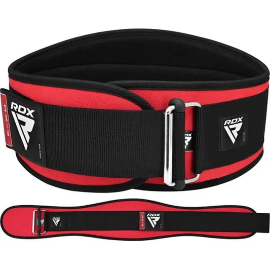 Weight Lifting Belt Eva Curve Rx3 Red-M