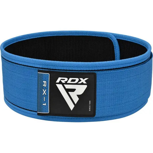 Weight Lifting Strap Belt Rx1 Blue-L