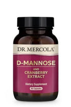 Dr Mercola D-Mannose and Cranberry Extract | 60 Capsules