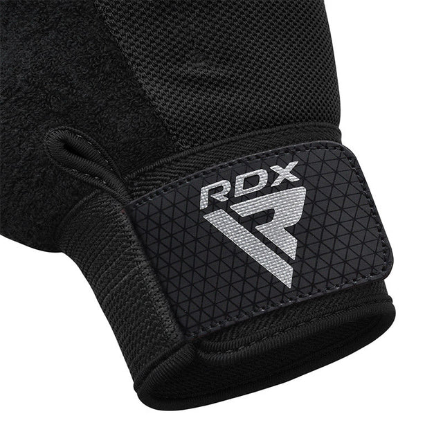 RDX W1F Full Finger Gym Workout Gloves Black