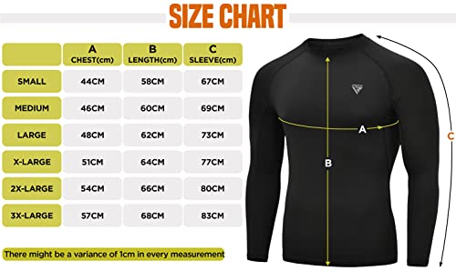 RDX T15 LONG SLEEVE BLACK RASH GUARD