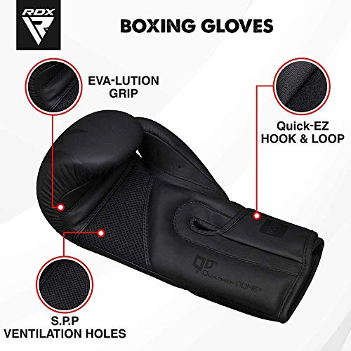 RDX F15 NOIR BOXING GLOVES