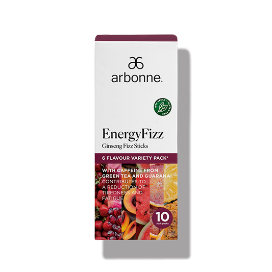 EnergyFizz Ginseng Fizz Sticks - 6 Flavour Variety Pack