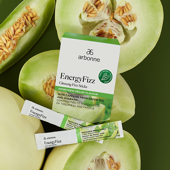 EnergyFizz Ginseng Fizz Sticks - Honeydew Melon Flavour