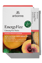 EnergyFizz Ginseng Fizz Sticks - Mango Peach Flavour