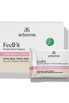 FeelFit Protein Snack Squares – Strawberry & White Chocolate Flavour