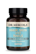 Dr Mercola Hair, Skin and Nails (Biotin, Keratin & Hyaluronic Acid) | 30 Capsules