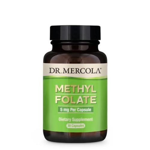 Dr Mercola Methyl Folate 5mg | 30 Capsules