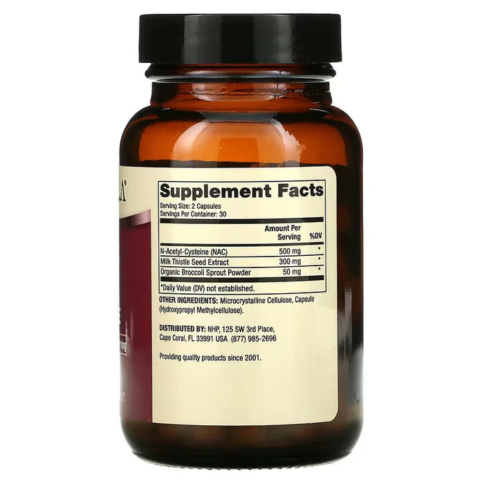 Dr Mercola NAC Liver Support with Milk Thistle