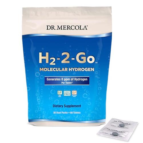 Dr Mercola H2-2-Go | 60 Tablets