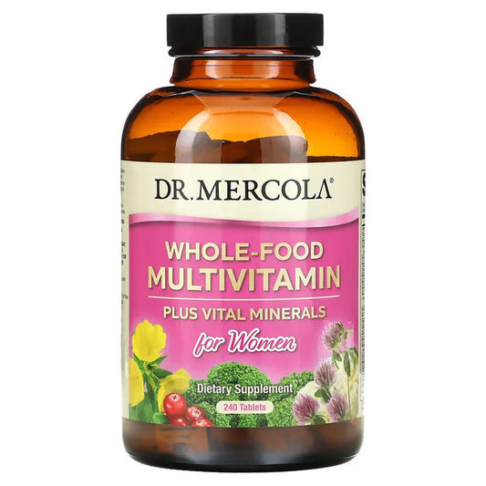 Dr Mercola WholeFood Multivitamin for Women | 240 Tablets